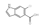 6-chloro-1H-Indole-5-carboxylic acid picture