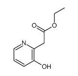 ethyl 3-hydroxy-2-pyridineacetate Structure