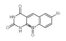 2,4,6(1H,3H,5H)-Pyrimidinetrione,5-[(5-bromo-2-nitrophenyl)methylene]- picture