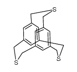 2,11,20-trithia[33] (1,3,5)-cyclophane Structure