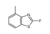Benzothiazole, 2-fluoro-4-methyl- (8CI)结构式