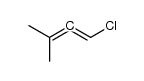 1-Chlor-3-methyl-1,2-butadiene Structure