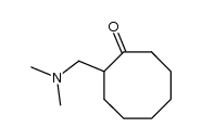 2-(Dimethylamino)methylcyclooctan-1-one Structure