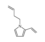 1H-Pyrrole,1-(3-butenyl)-2-ethenyl-(9CI)结构式