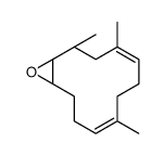 1,4,8-trimethyl-13-oxabicyclo[10.1.0]trideca-4,8-diene, stereoisomer picture