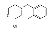 N,N-Bis(2-chloroethyl)-o-methylbenzylamine结构式