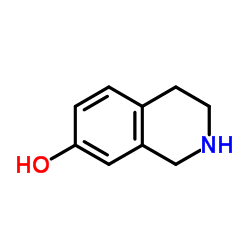 1,2,3,4-Tetrahydro-7-isoquinolinol Structure