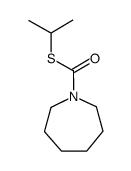 S-isopropyl hexahydro-1H-azepine-1-carbothioate structure