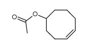 4-cycloocten-1-yl acetate Structure