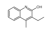 3-ethyl-4-methyl-quinolin-2-ol Structure