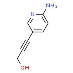 2-Propyn-1-ol, 3-(6-amino-3-pyridinyl)- (9CI)结构式