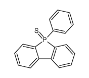 5-phenyl-5H-benzo[b]phosphindole 5-sulfide结构式