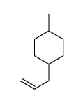 1-methyl-4-prop-2-enylcyclohexane Structure