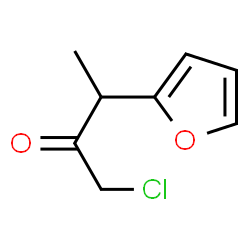 2-Butanone,1-chloro-3-(2-furanyl)-结构式