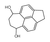 1,2,5,6,7,8-hexahydro-cyclohept[fg]acenaphthylene-5,8-diol结构式