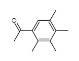 1-(2,3,4,5-tetramethylphenyl)ethanone Structure
