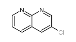 3-氯-1,8-二氮杂萘啶结构式