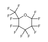 2,2,3,3,4,4,5,5,6-nonafluorotetrahydro-6-(trifluoromethyl)-2H-pyran结构式