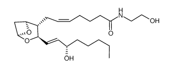 thromboxane a2 1-ethanolamide结构式