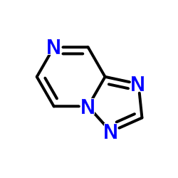 (1,2,4)噻唑并(1,5-a)吡嗪结构式