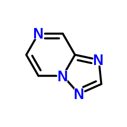 (1,2,4)Triazolo(1,5-a)pyrazine Structure