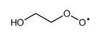 β-hydroxyethyl peroxy radical结构式