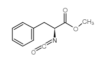 (S)-2-异氰酰基-3-苯基丙酸甲酯结构式
