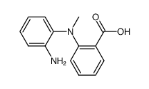 2-((2-aminophenyl)(methyl)amino)benzoic acid结构式