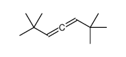 2,2,6,6-tetramethylhepta-3,4-diene Structure