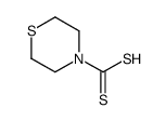 thiomorpholine-4-carbodithioic acid结构式