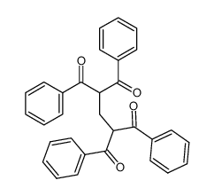 1,1,3,3-tetrabenzoylpropane Structure