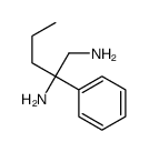 2-Phenyl-1,2-pentanediamine结构式