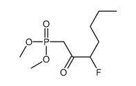 1-dimethoxyphosphoryl-3-fluoroheptan-2-one Structure
