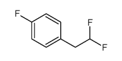 1-(2,2-difluoroethyl)-4-fluorobenzene结构式