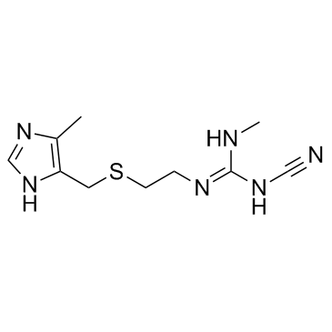 Cimetidine Structure