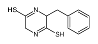 3-benzylpiperazine-2,5-dithione Structure