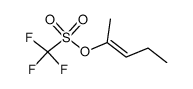 E-2-Penten-2-yl-triflate Structure