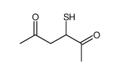 3-Mercapto-2,5-hexanedione结构式