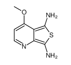 2,7-Benzothiazolediamine,4-methoxy-(9CI) Structure