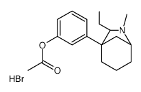 [3-(6-ethyl-7-methyl-7-azoniabicyclo[3.2.1]octan-5-yl)phenyl] acetate,bromide结构式