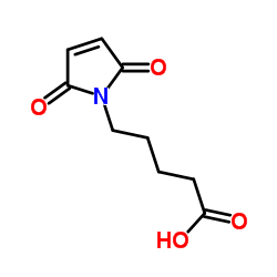 5-Maleimidovaleric acid structure