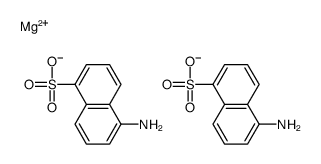 magnesium 5-aminonaphthalene-1-sulphonate结构式