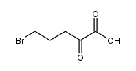 5-bromo-2-oxopentanoic acid结构式