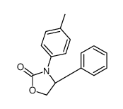 (S)-4-METHYL-3-(4-TRIFLUOROMETHYLPHENYL)OXAZOLIDIN-2-ONE Structure