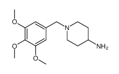 1-(3,4,5-trimethoxy-benzyl)-piperidin-4-ylamine Structure