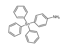 (C6H5)3SnC6H4-p-NH2结构式