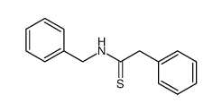 N-benzyl-2-phenylethanethioamide Structure