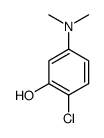 2-chloro-5-(dimethylamino)phenol Structure