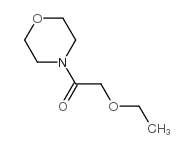 Morpholine,4-(ethoxyacetyl)-结构式