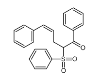 2-(benzenesulfonyl)-1,5-diphenylpent-4-en-1-one结构式